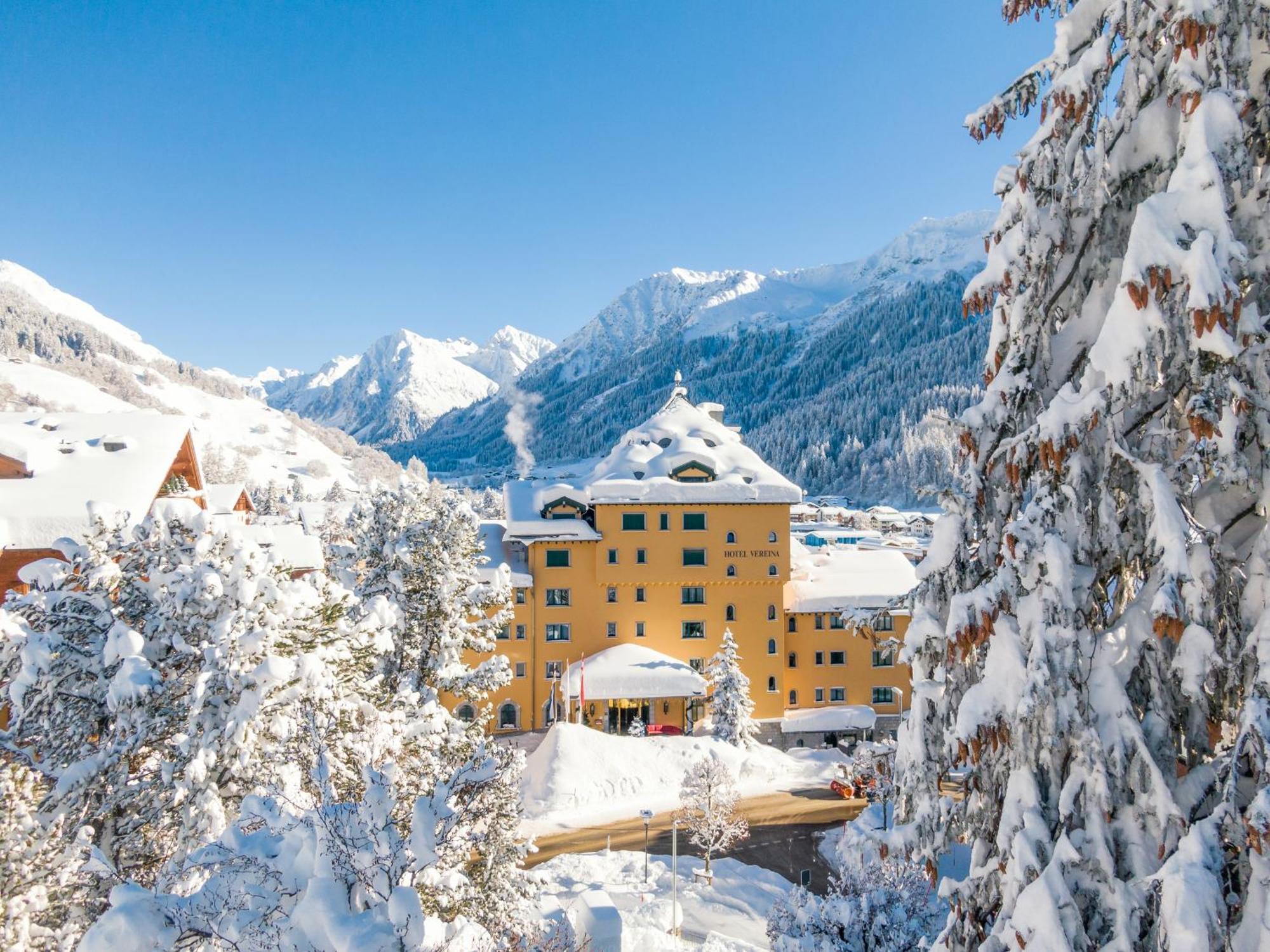 Hotel Vereina Klosters Exterior photo